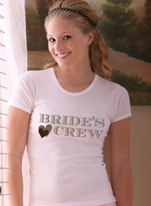 heart wedding t-shirt