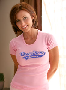 varsity cheer mom t-shirt