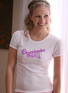 cheerleader spirit t shirt