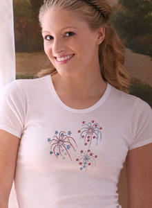 fireworks t shirt