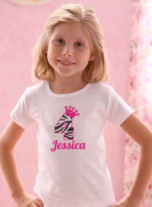 4th birthday zebra t-shirt