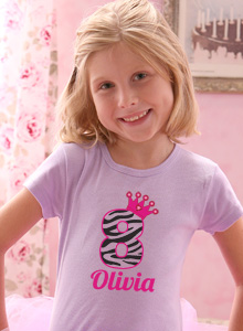 girls 8th birthday cupcake t-shirt