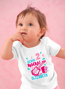 being two rocks toddler birthday t-shirt