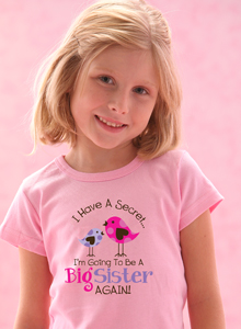 big sister again t-shirt
