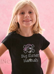 big sister pirate shirt