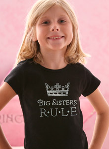 big sisters rule t-shirt