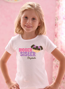 bigger sister with girl t-shirt