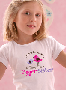 bigger sister secret birds shirt