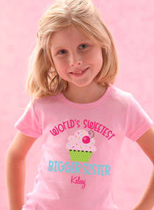 bigger sister worlds sweetest t-shirt