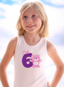 sixth birthday t shirt