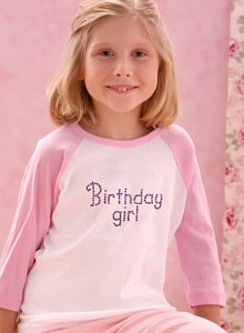 girls birthday girl t-shirt