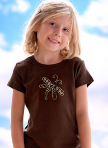 girls dragonfly t-shirt