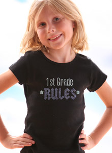 girls grade rules t shirt