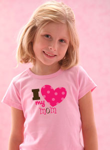 i love mom t shirt