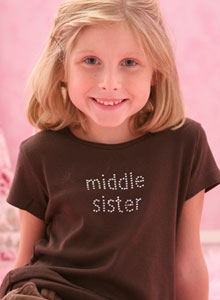 middle sister t shirt
