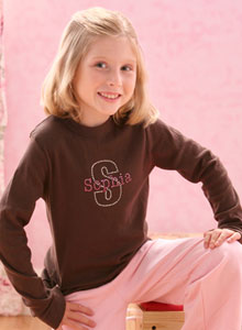 personalized girls t-shirt