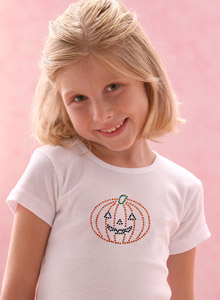 girls pumpkin t shirt
