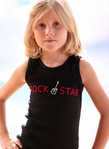 girls rockstar t shirt