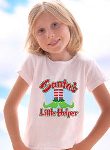 santa's little helper shirt
