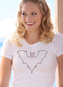 halloween bat t shirt