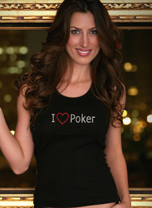 i love poker shirt