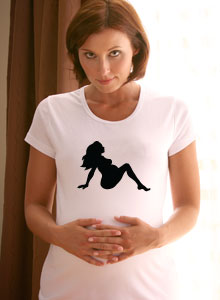 mudflap maternity t-shirt