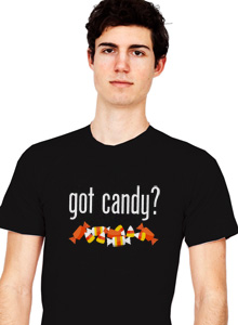 mens got candy? shirt