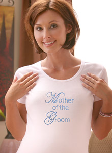 mother of the bride edwardian t shirt