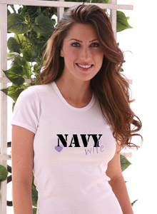 navy wife shirt