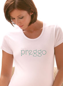 preggo maternity t-shirt
