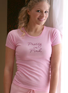 pretty in pink shirt