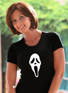 scream face t shirt