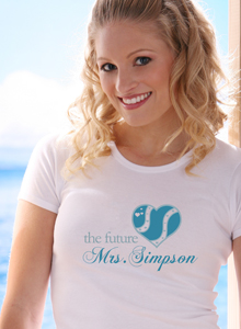 blue future mrs t-shirt