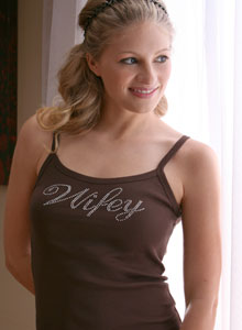 wifey bridal t shirts