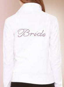 bride yoga jacket