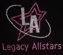 legacy allstars custom cheer shirt
