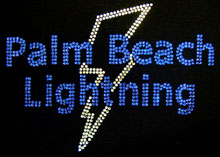 palm beach lightning cheerleading t shirt